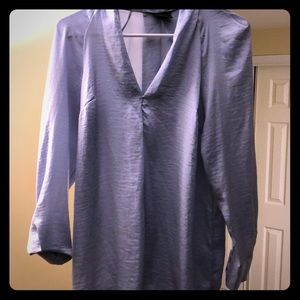 Long sleeve silk shirt